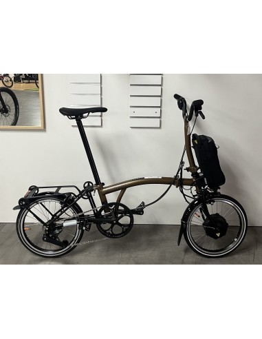 BROMPTON P-LINE ELECTRIQUE BRONZE SKY