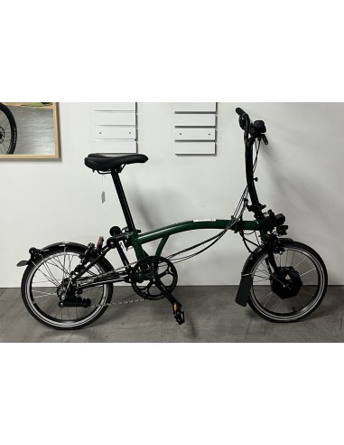 BROMPTON C-LINE ELECTRIC RACING GREEN