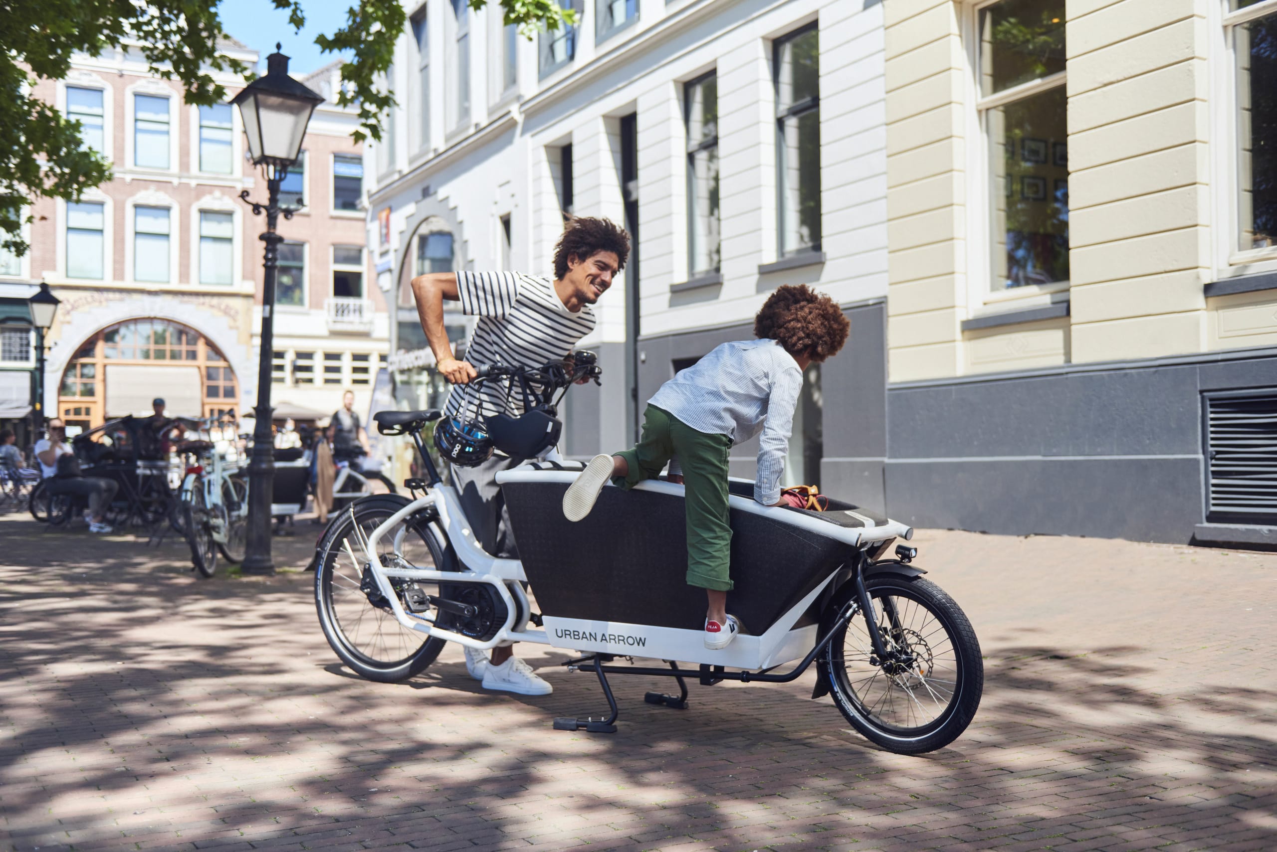 Utilisation d'un vélo Cargo